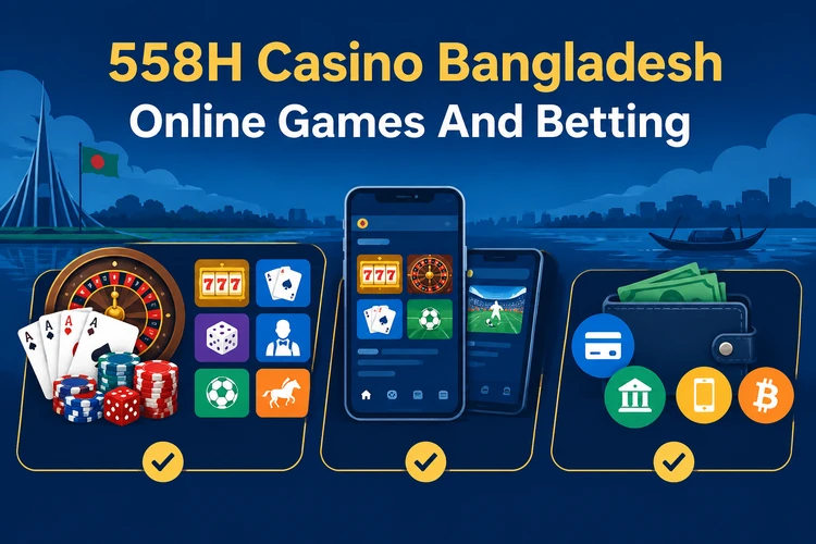 558H Online Casino Games And Betting in Bangladesh